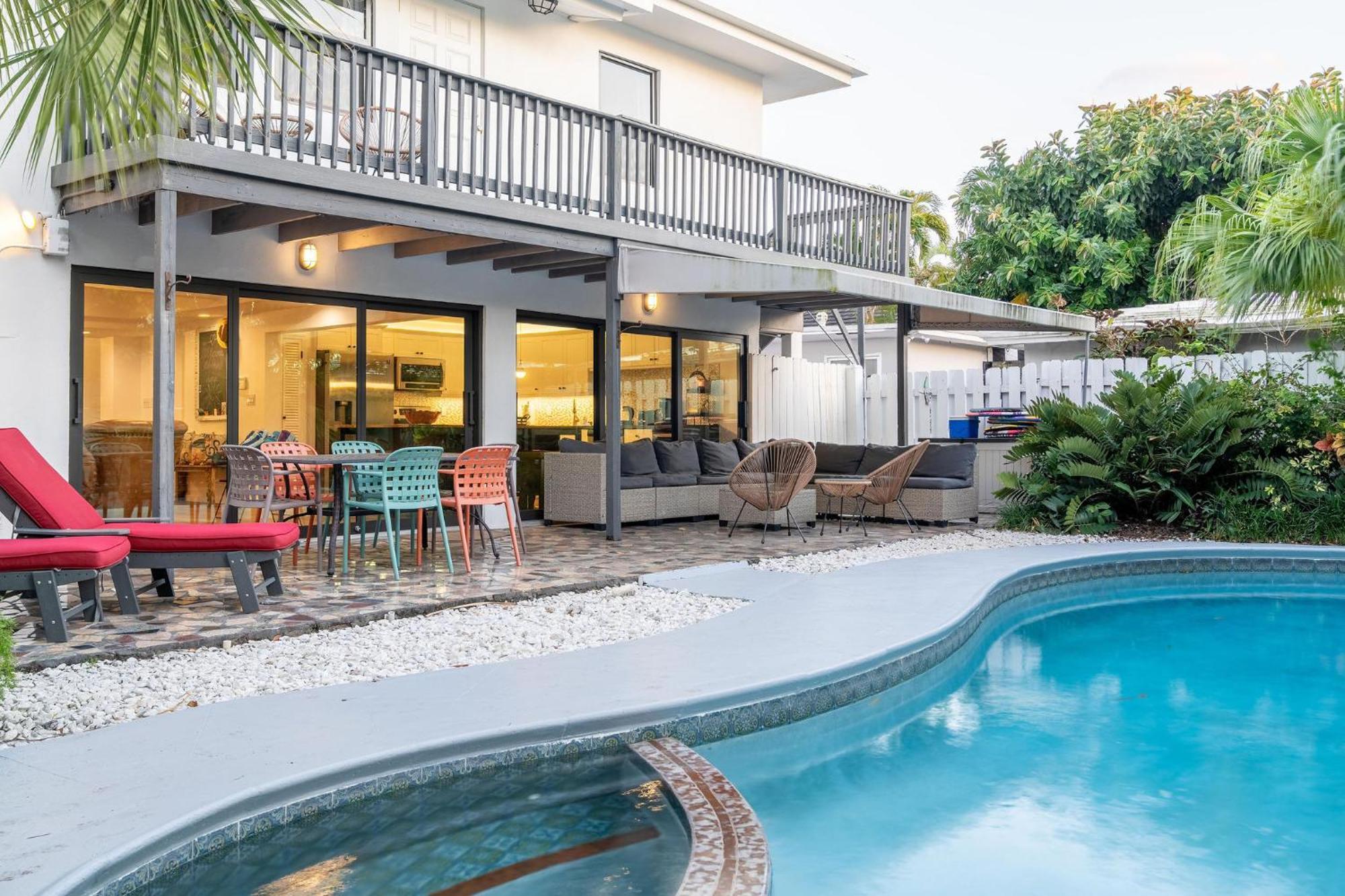 4 Bed/4,5 Bath Beach House Fort Lauderdale Buitenkant foto